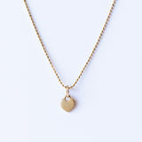 Itty Bitty Flat Heart Charm