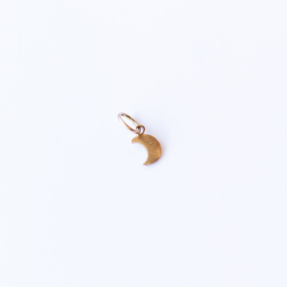 Itty Bitty Half Moon Charm
