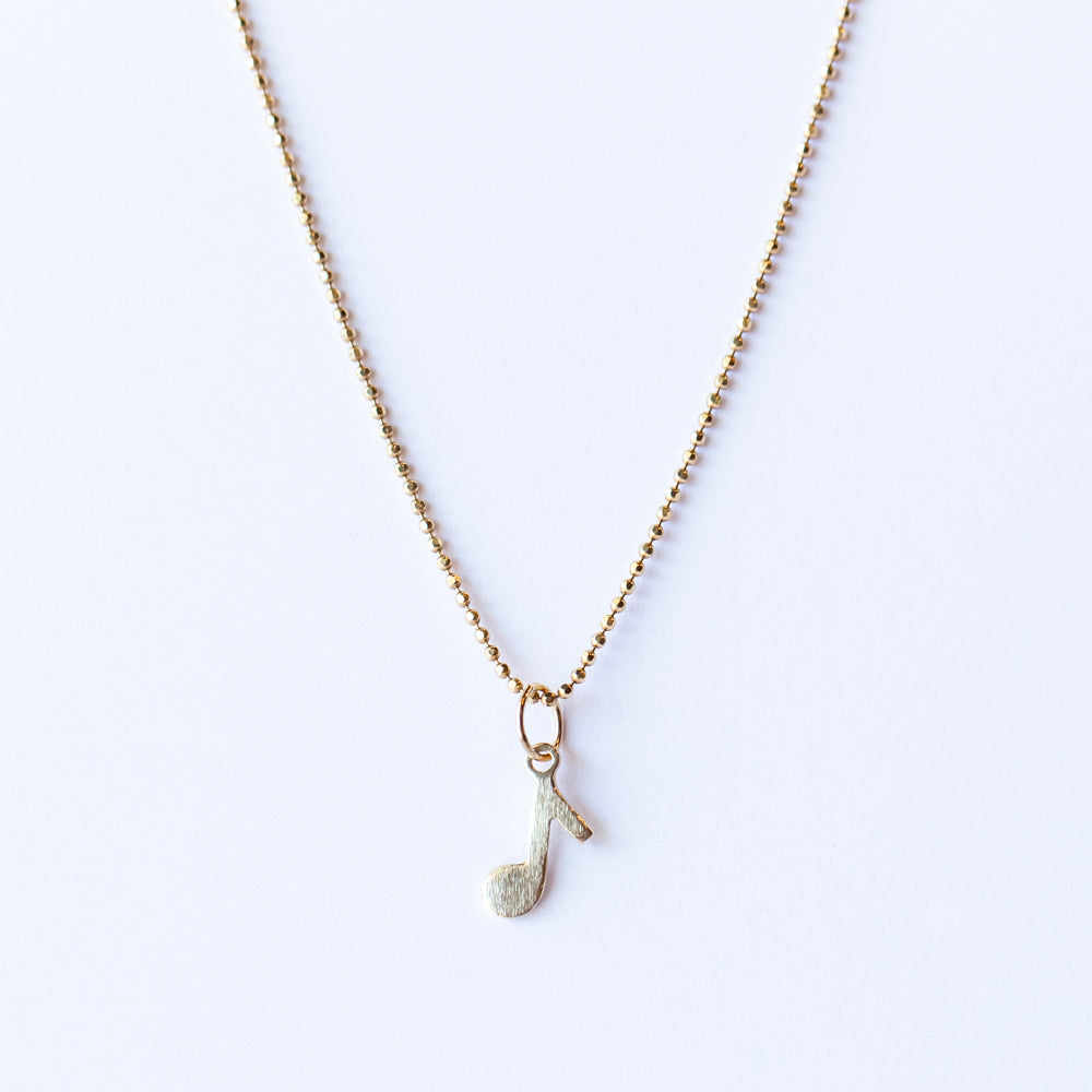 Itty Bitty Music Note Charm