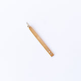 Skinny Large Bar Charm with 3 Diamonds