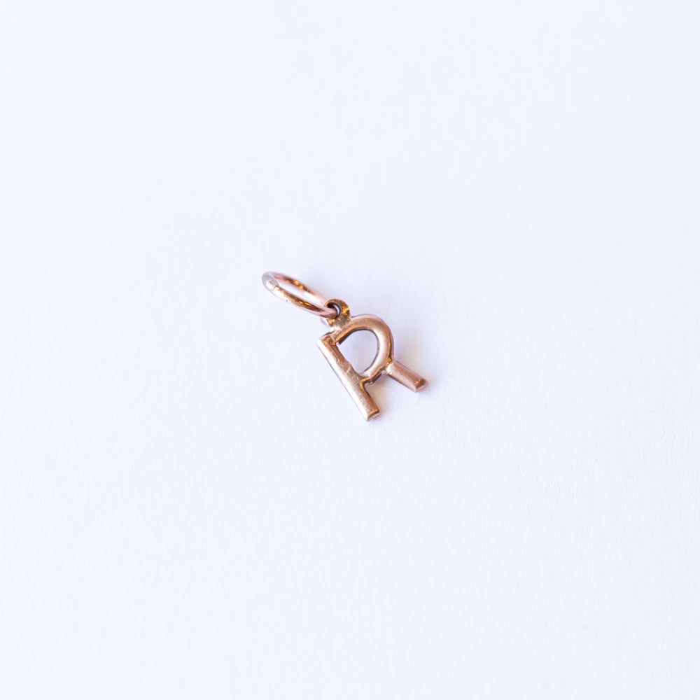 Wire Alphabet Letter Charm
