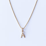 Wire Alphabet Letter Charm