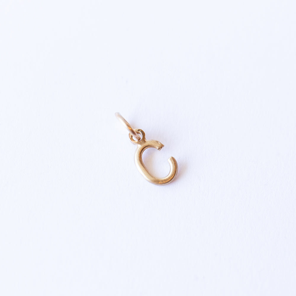Wire Alphabet Letter Charm