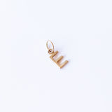 Wire Alphabet Letter Charm