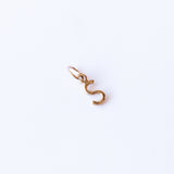 Wire Alphabet Letter Charm