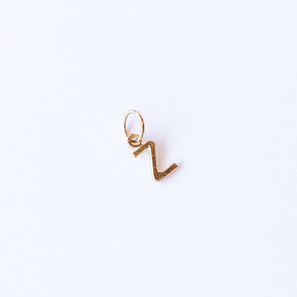 Wire Alphabet Letter Charm
