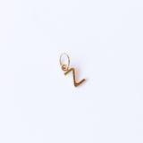 Wire Alphabet Letter Charm
