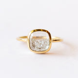 Core Diamond Shaker Cushion Ring