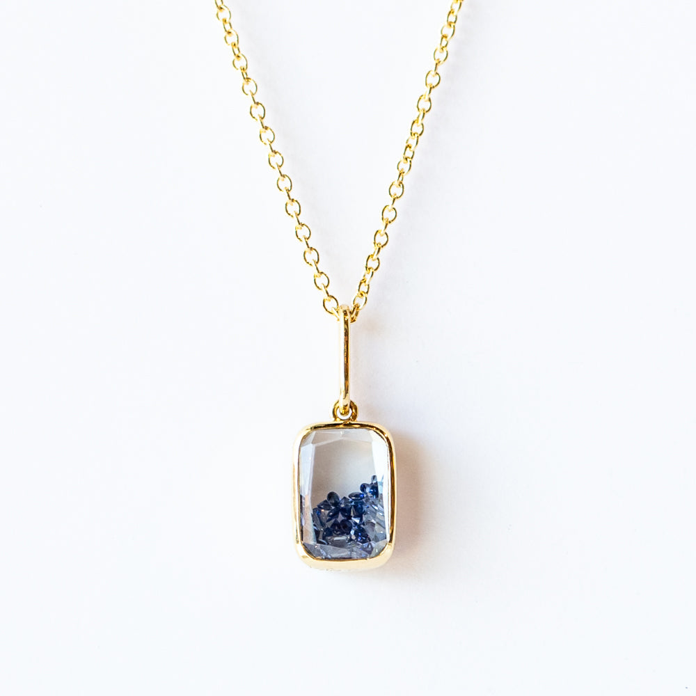 Ten Fourteen Petite Sapphire Necklace