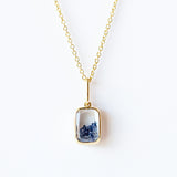 Ten Fourteen Petite Sapphire Necklace