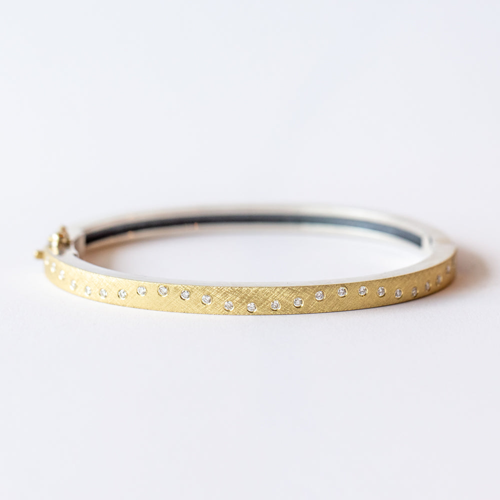 Rene 4mm Diamond Bangle