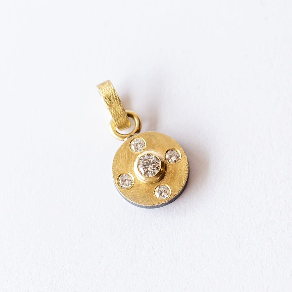 Small Junia Diamond Pendant