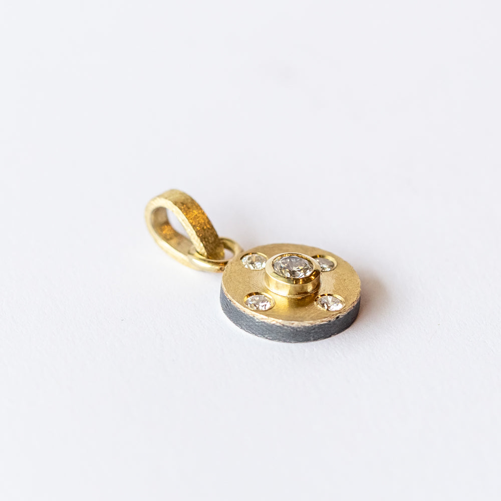 Small Junia Diamond Pendant