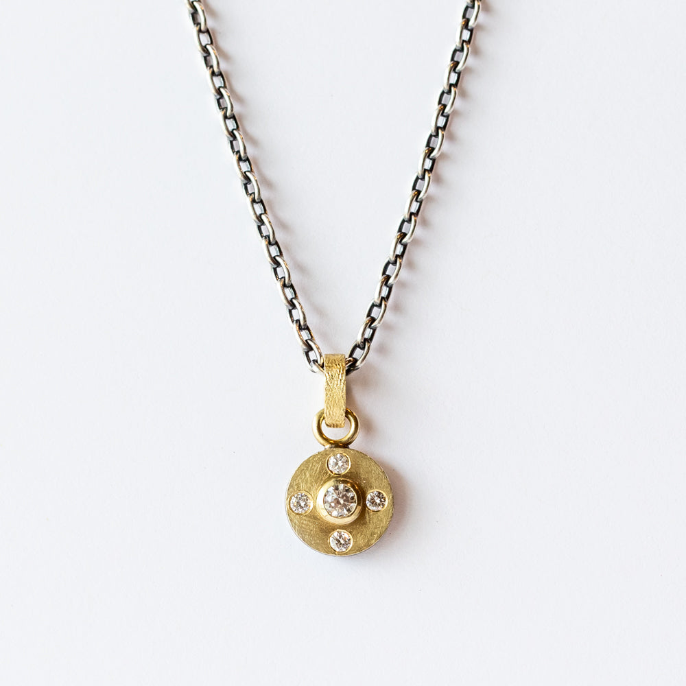 Small Junia Diamond Pendant