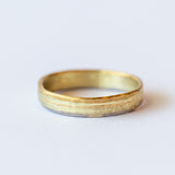 Variance Objects | 3mm Gold Skinny Seamed Band