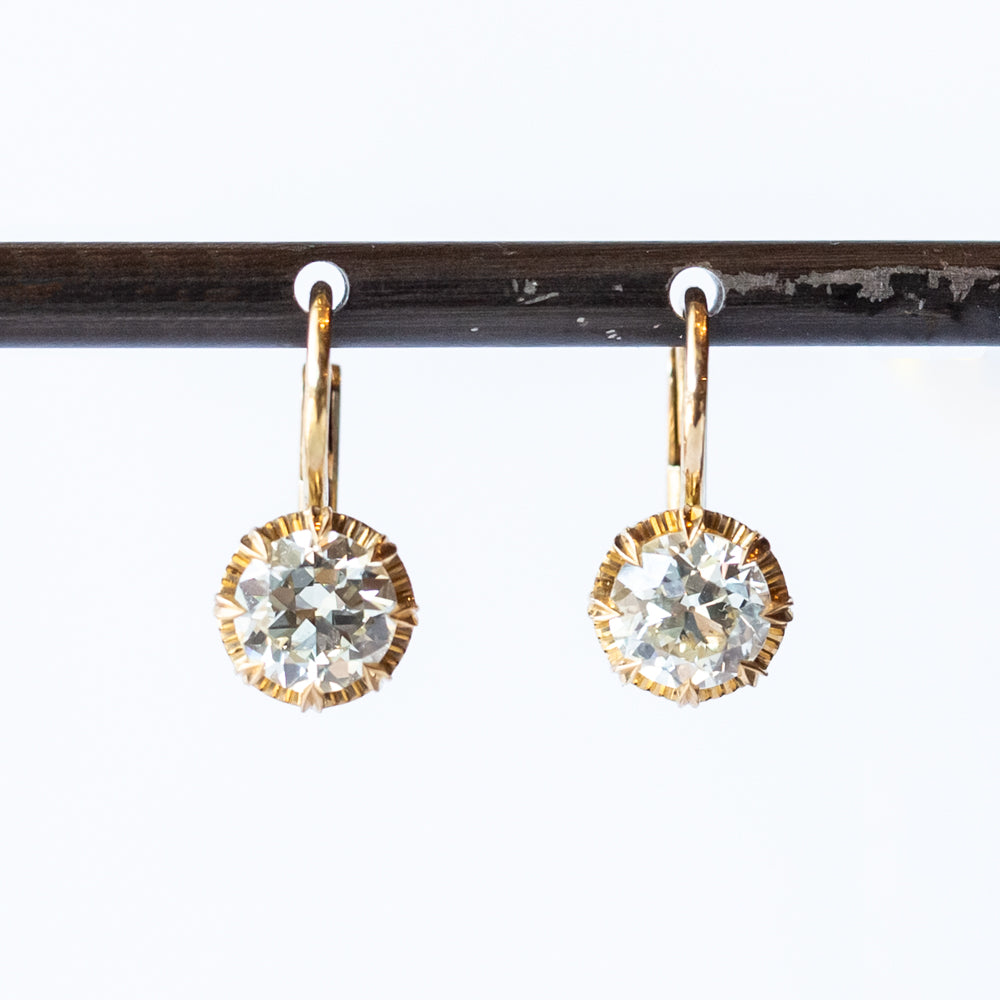 Arielle Diamond Drop Earrings