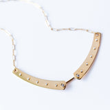 Brunch in NY Mood Necklace in Yellow Gold