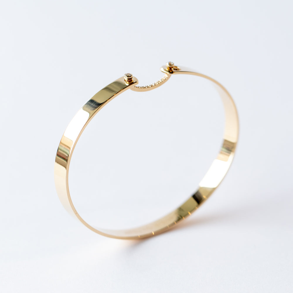 Business Meeting 6mm Diamond Bangle