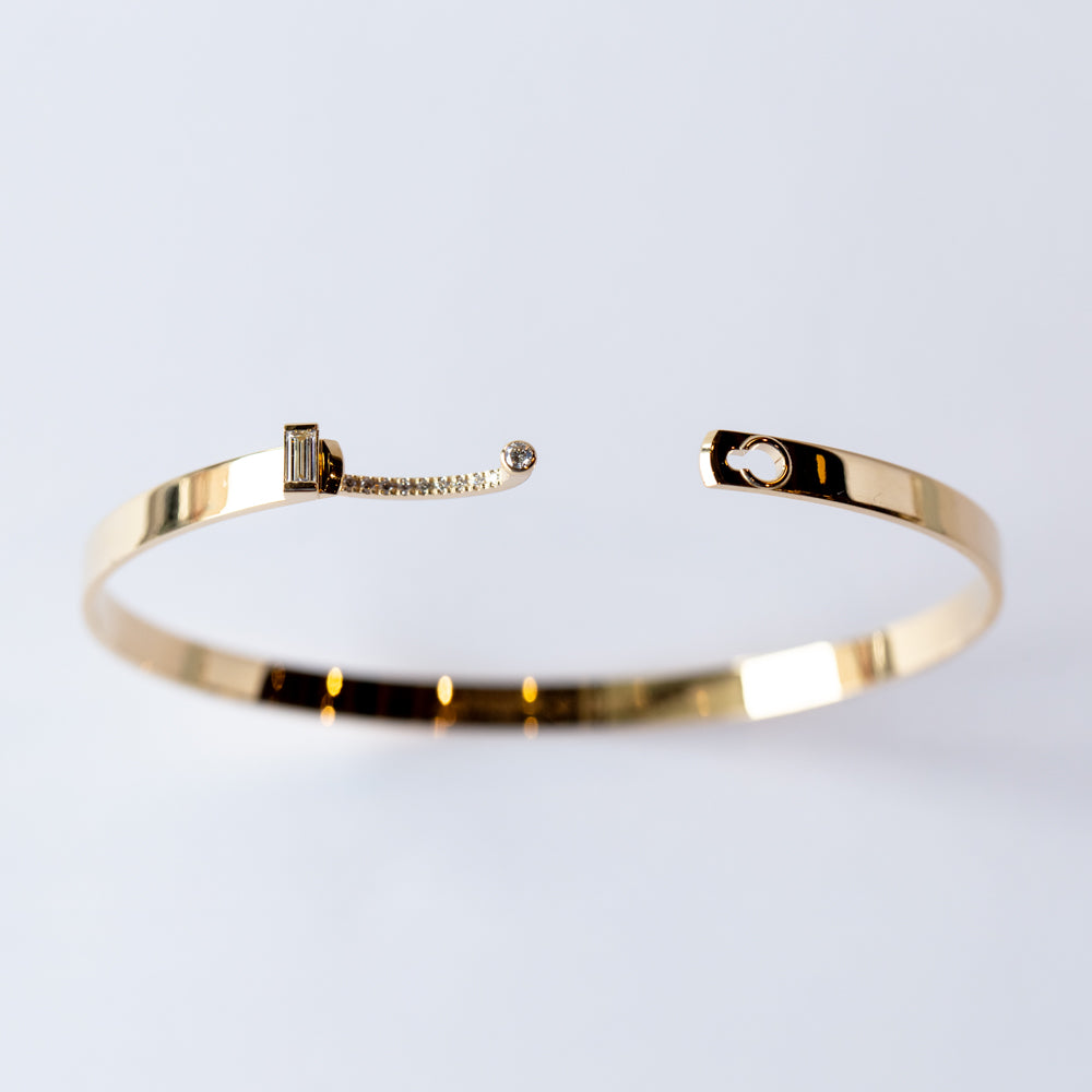 Dinner Date 4mm Diamond Bangle