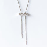 Full-Pavé Diamond Latch Pendant