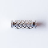 Full-Pavé Diamond Latch Pendant