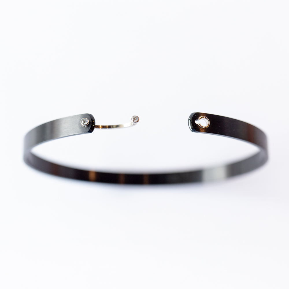 Midnight in Manhattan 4mm Diamond Bangle