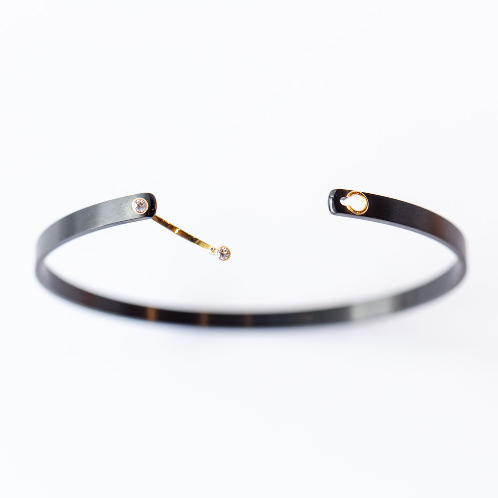 Midnight in Manhattan 4mm Diamond Bangle
