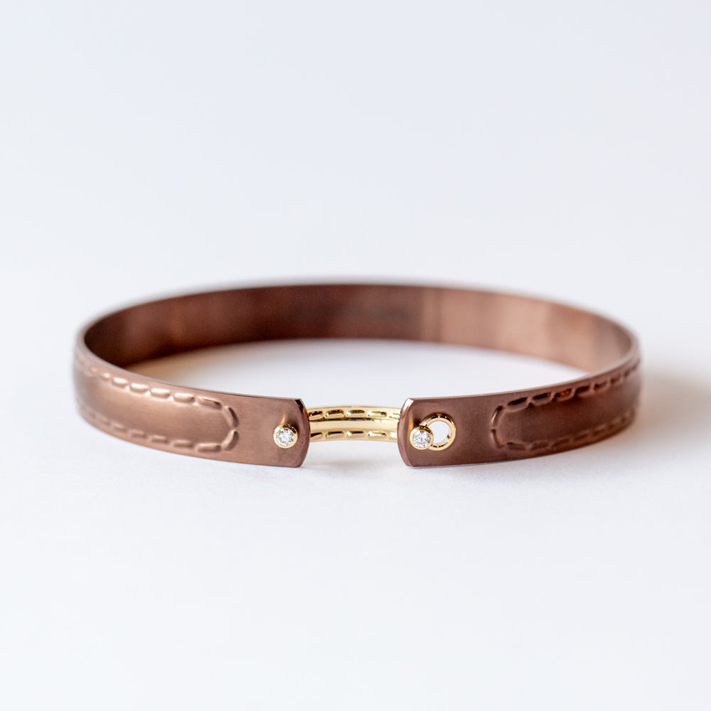 On the Rocks Mood 8mm Diamond Bangle