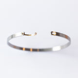 Paris From the Sky Mood 4mm Diamond Bangle