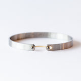 Paris From the Sky Mood 6mm Black Diamond Bangle