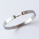 Paris From the Sky Mood 6mm Black Diamond Bangle