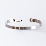Paris From the Sky Mood 6mm Black Diamond Bangle