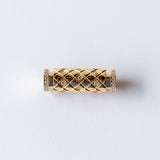 Half-Pavé Diamond Latch Pendant
