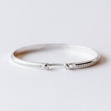 Tuxedo Mood 4mm Diamond Bangle