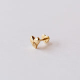 Pamela Love | Eternal Heart Stud Earring (Single)