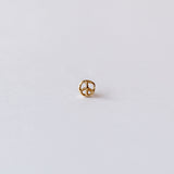 Pamela Love | Peace Sign Stud Earring (Single)