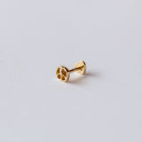Pamela Love | Peace Sign Stud Earring (Single)