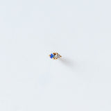 Wwake | Two-Step Opal and Diamond Earring (Single)