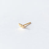 Zoe Chicco | Itty Bitty Feather Stud Earring (Single)