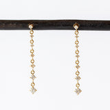 Zoe Chicco | Graduated Prong Set Diamond Drop Earrings