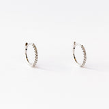 Zoe Chicco | Diamond Huggie Hoop Earrings