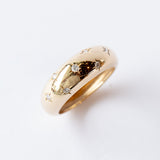 Zoe Chicco | Small Aura Ring with Graduating Star Set Scattered Diamonds