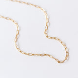 Zoe Chicco | Small Paperclip Chain Necklace