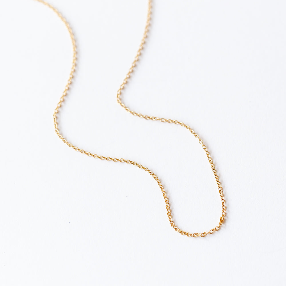 Tiny Cable Chain Necklace