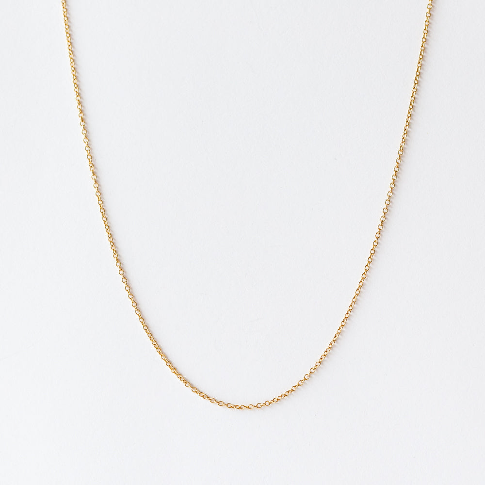 Tiny Cable Chain Necklace