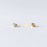 Zoe Chicco | Prong Set Diamond Stud Earrings (3.4mm)