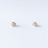 Zoe Chicco | Prong Set Diamond Stud Earrings (3.4mm)