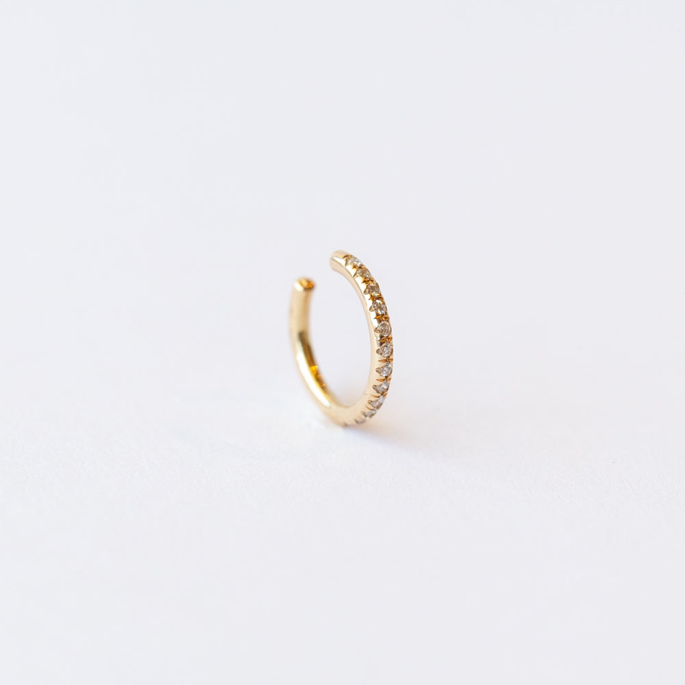 Zoe Chicco | Thick Pavé Diamond Ear Cuff (Single)