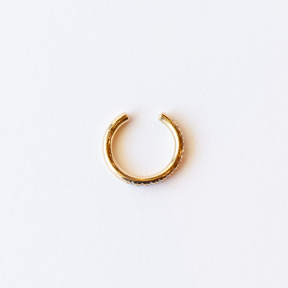 Zoe Chicco | Thick Pavé Diamond Ear Cuff (Single)