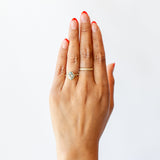 Royal Aquamarine Oval Ring